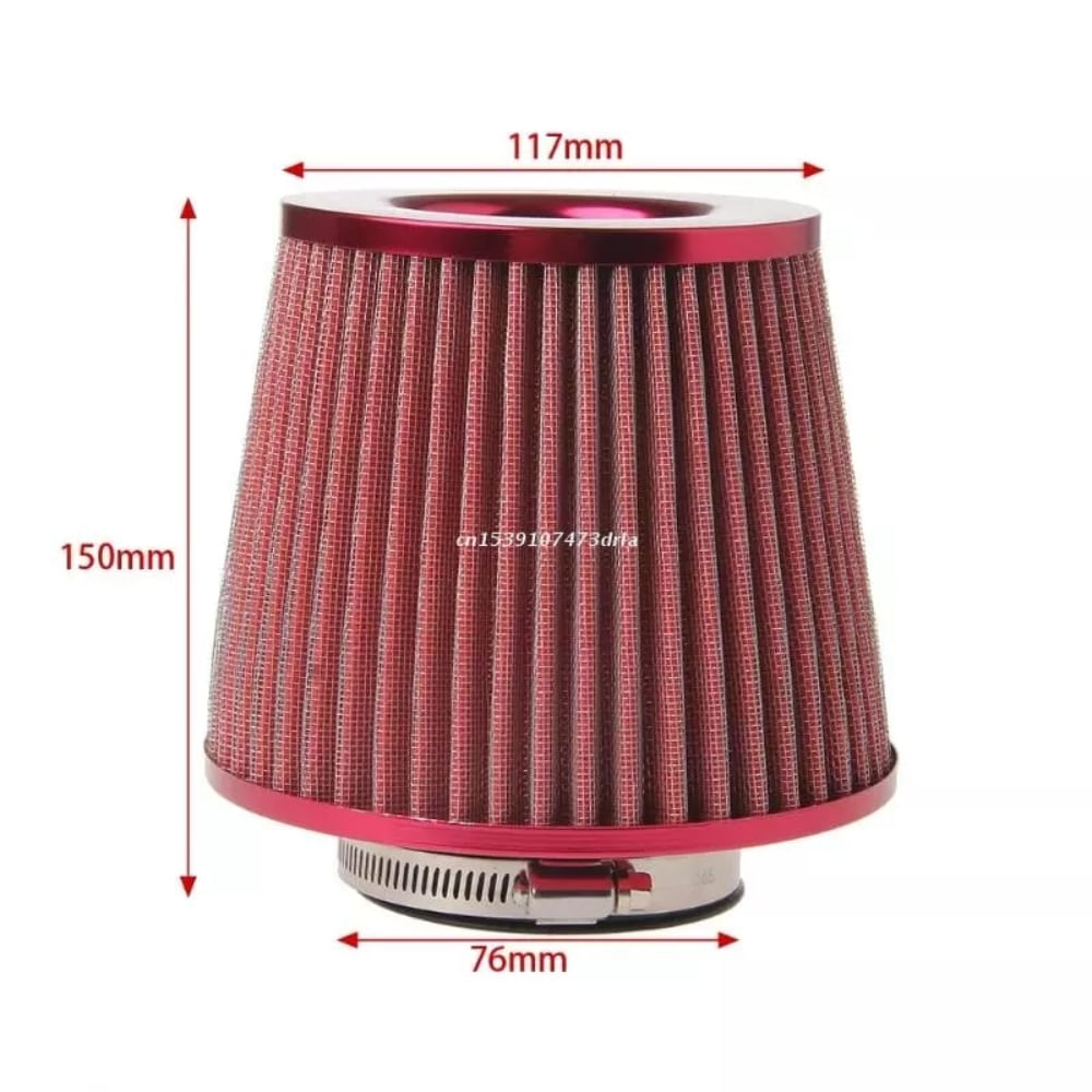 Filtro De Aire Universal Rojo 7.6Cm 3Pulgadas - Promart