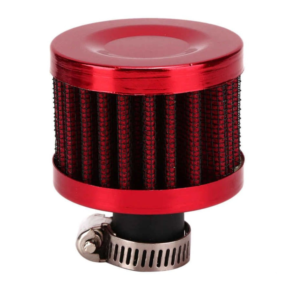 Mini Filtro De Aire Universal Rojo 1.2cm Mini Filtro De Aire Universal Rojo 1.2cm
