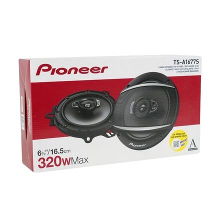 Parlantes Redondos Pioneer 320watts  Ts-A1677s