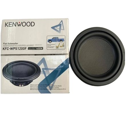 Parlante Subwoofer Plano  Kenwood 12Pulgadas Excelon 1400w Kfc-Xw1200f