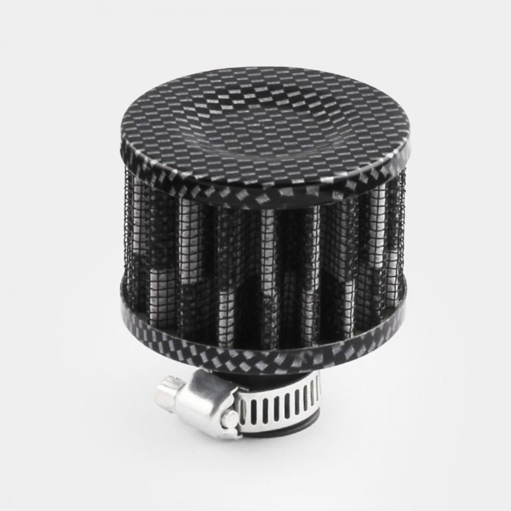 Mini Filtro De Aire Universal Fibra De Carbono 1.2cm Mini Filtro De Aire Universal Fibra De Carbono 1.2cm