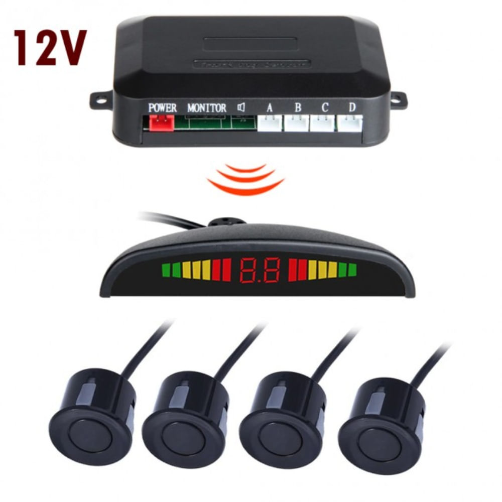 Sensores De Retroceso Para Auto 12v Sensores De Retroceso Para Auto 12v