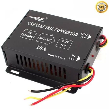 Reductor De Voltaje 24v A 12v 20amperios Reductor De Voltaje 24v A 12v 20amperios