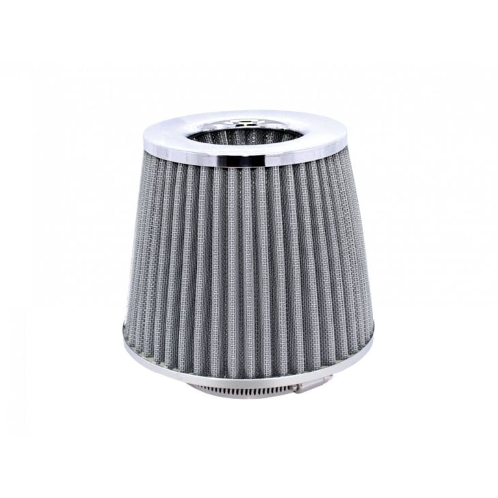 Filtro De Aire Universal Plateado 7.6Cm 3Pulgadas Filtro De Aire Universal Plateado 7.6Cm 3Pulgadas