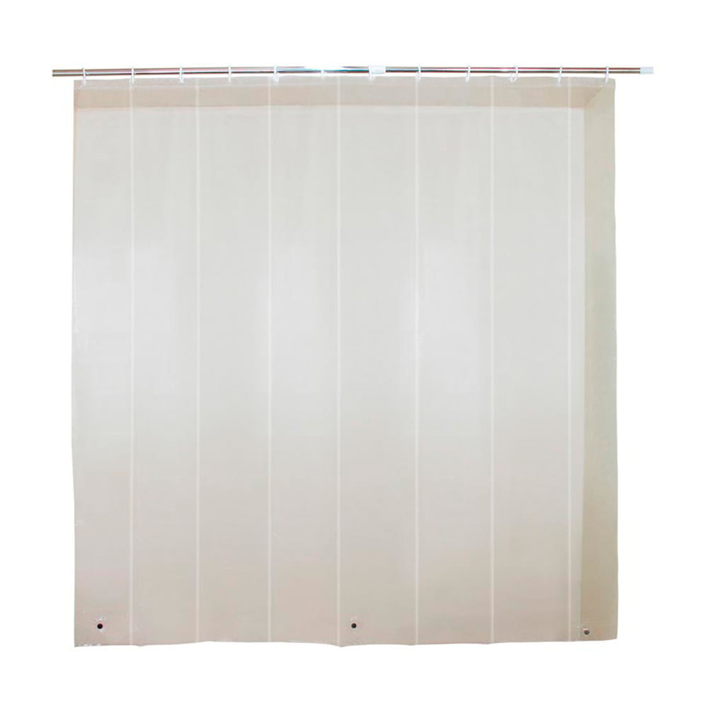 Cortina de Baño Orange 180x180cm Liner Blanco