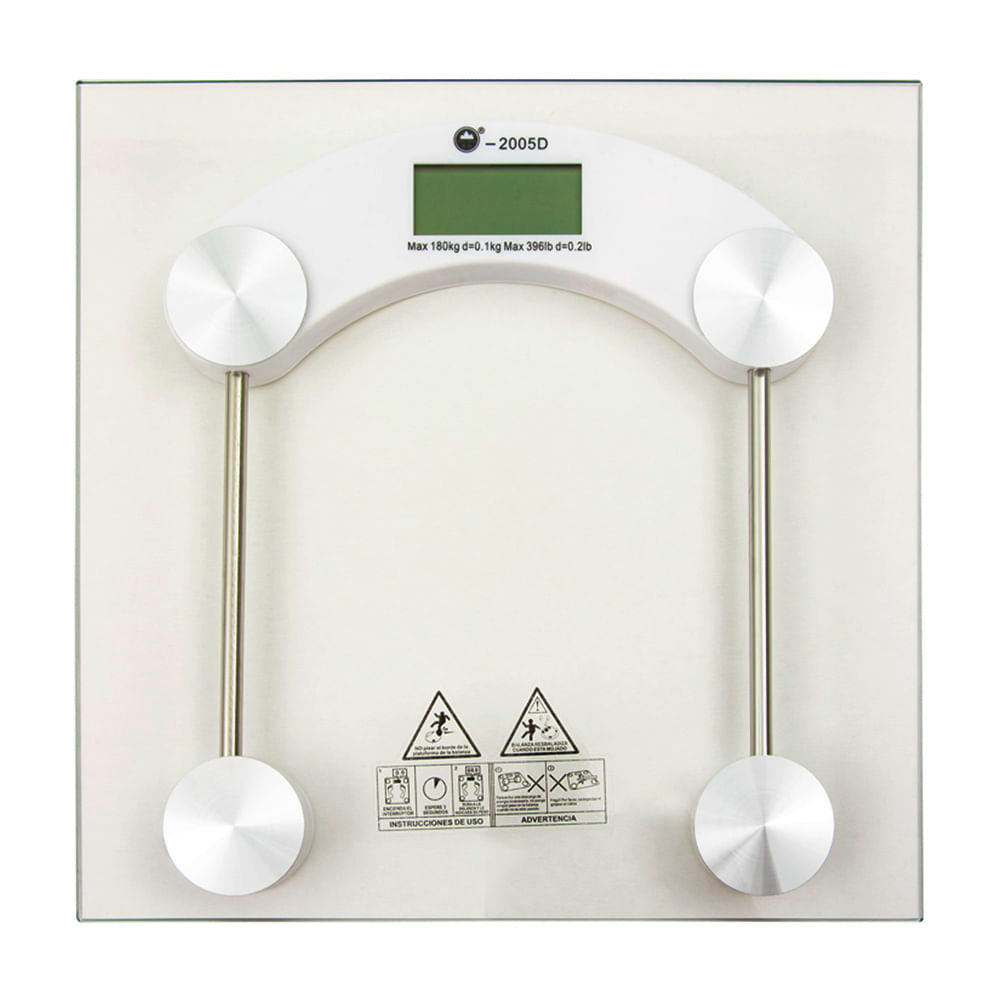 Balanza electrónica vidrio Orange