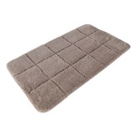 Piso de Baño Microfibra Bali Marrón 45x75cm Orange