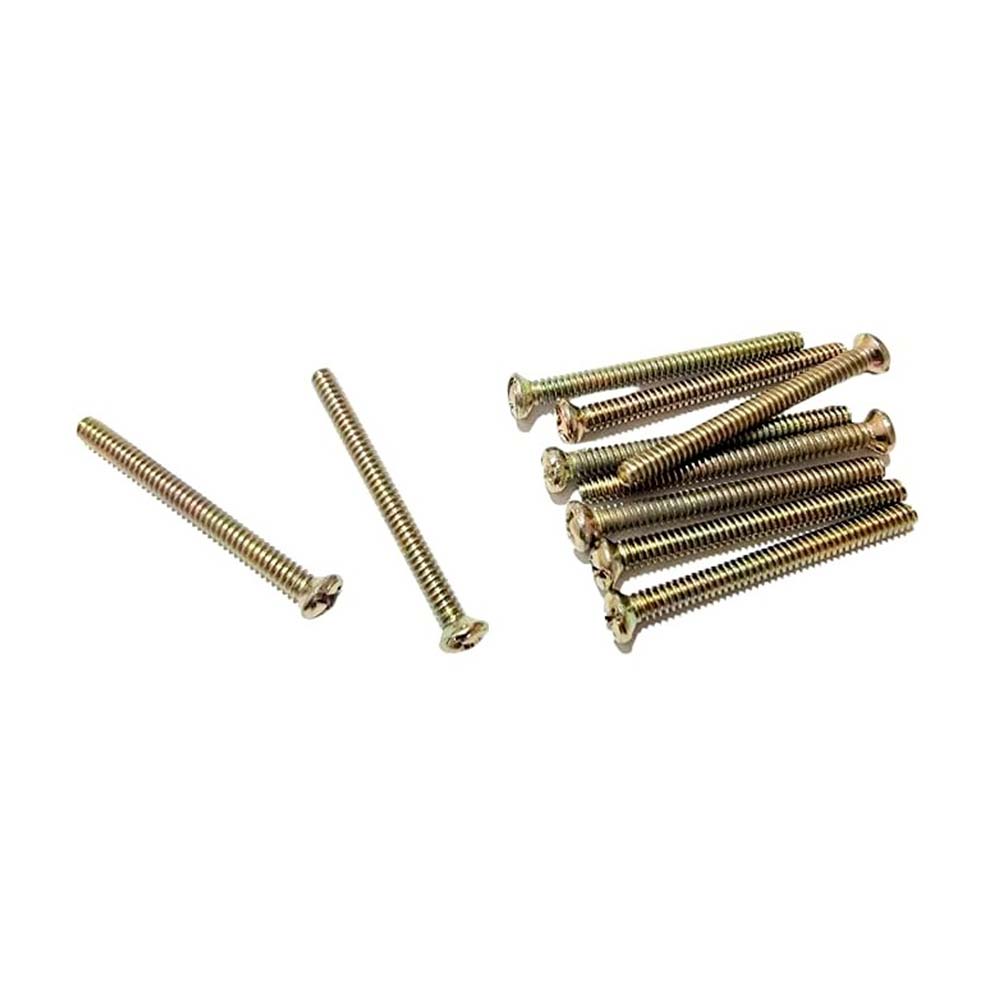 Tornillo Stovebolt cabeza ovalada 6/32"" x 1"" x50 Werken