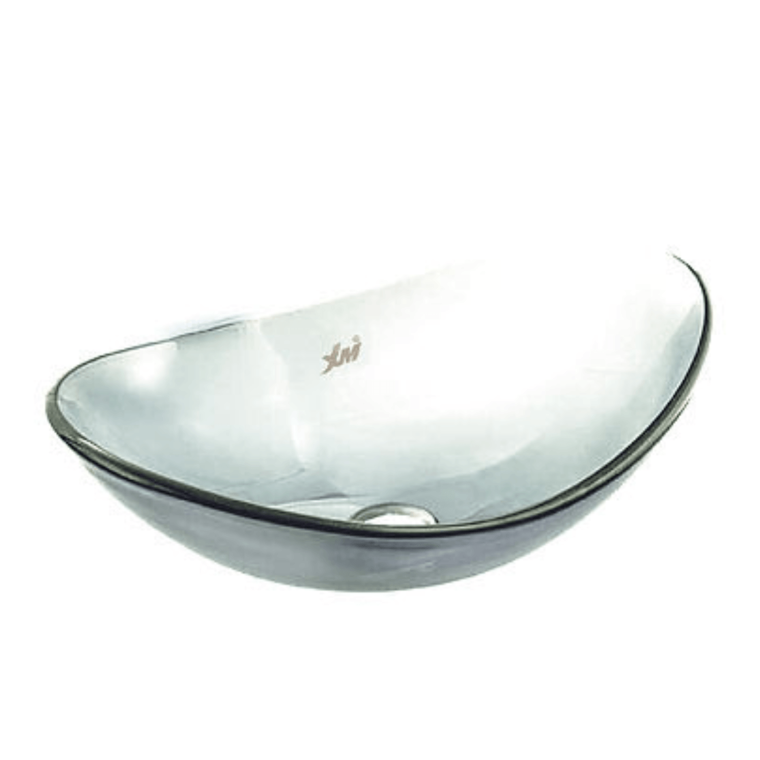 Ovalín de Vidrio XM V6067 Transparente