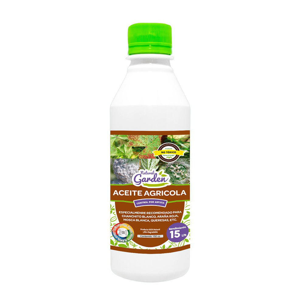 Aceite Orgánico Agrícola Esencia 150ml Natural Garden