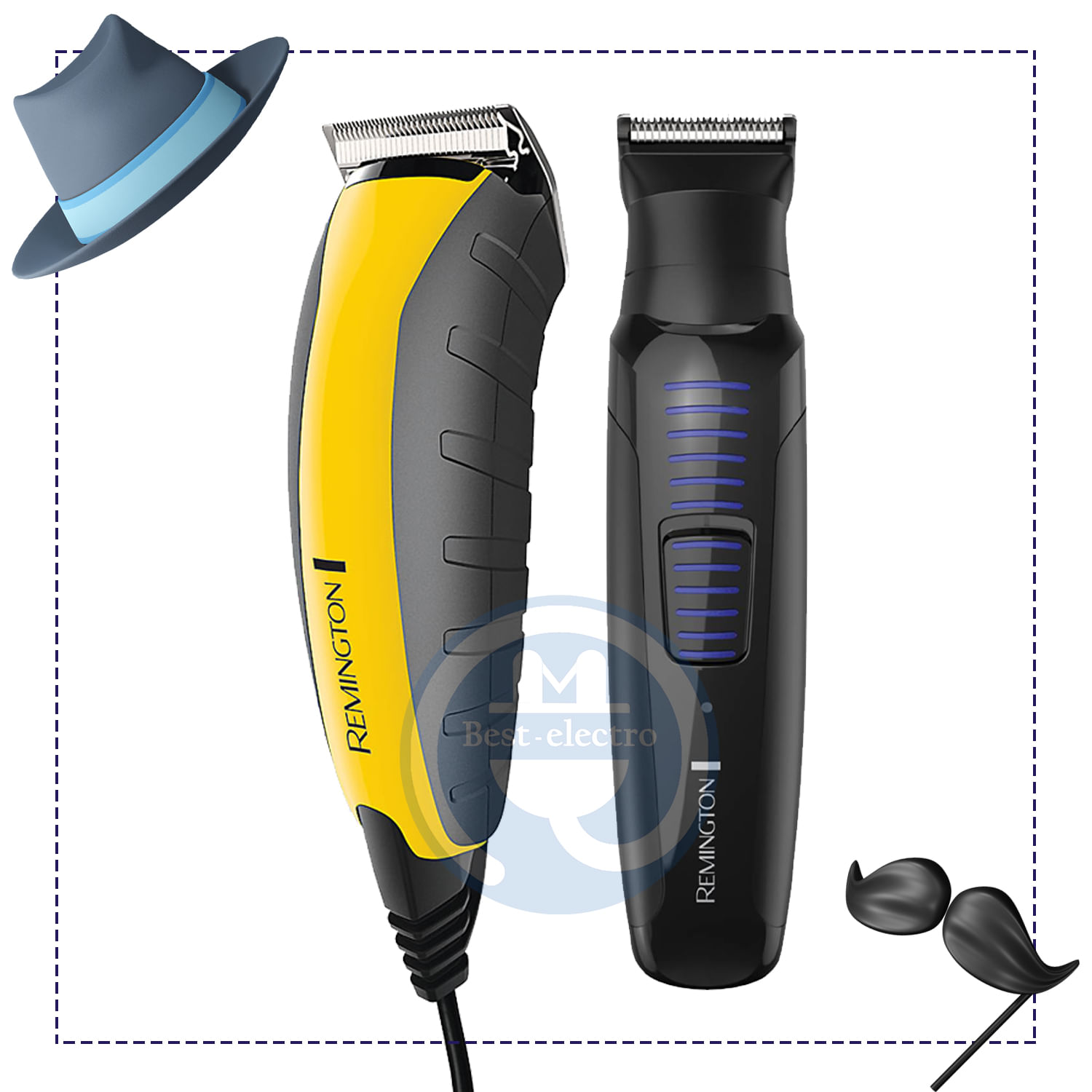 Súper Oferta Remington Cortadora de Cabello HC5850 y Kit Cortador de Barba