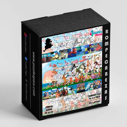 Rompecabezas Pers Studio Ghibli de 351 Piezas C 67 2 Puzzles Peru