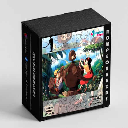 Rompecabezas Pers Studio Ghibli de 351 Piezas C 67 7 Puzzles Peru