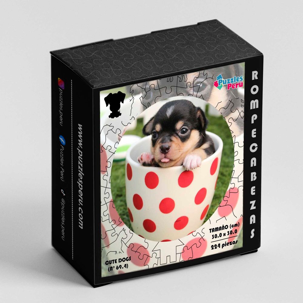 Rompecabezas Pers Perritos de 224 Piezas C 69 4 Puzzles Peru Rompecabezas Pers Perritos de 224 Piezas C 69 4 Puzzles Peru