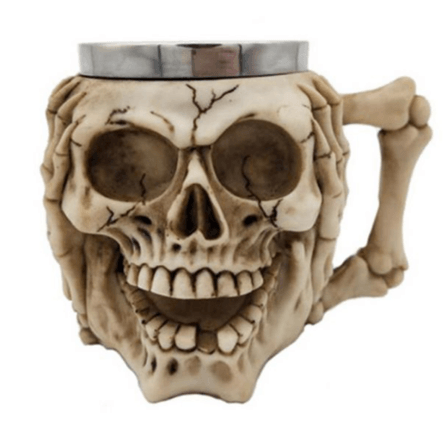 Taza Pers Calavera C T3D-010 Geek Verso