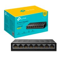 Switch LS1008G TP-Link Con 8 Puertos Gigabit 10.100.1000 Mbps