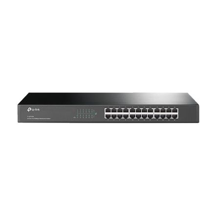 Switch Tl Sf1024 Tp Link con 24 Puertos 10,100 Mb para Rack 19 Switch Tl Sf1024 Tp Link con 24 Puertos 10,100 Mb para Rack 19