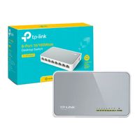 Switch TL-SF1008D TP-Link Con 8 Puertos de Gigabit 10.100mbps