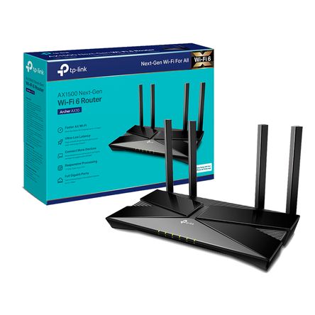 Router Inalámbrico Archer Ax10 Tp Link Ax1500 Wi Fi 6 Dual Band 5 Ghz 2,4 Ghz Tp-Link