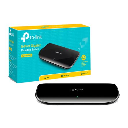 Switch Tl Sg1008d Tp Link Gigabit 8 Puertos 10,100,1000mbps Switch Tl Sg1008d Tp Link Gigabit 8 Puertos 10,100,1000mbps