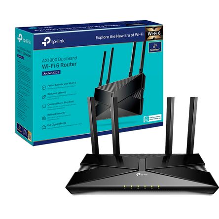 Router Inalámbrico Archer Ax23 Tp Link Ax1800 Wi Fi 6 Dual Band Tp-Link