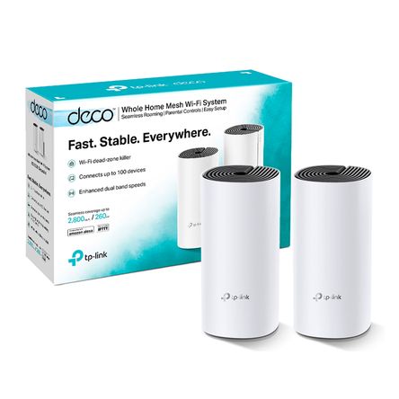 Mesh Sistema Wifi Deco M4 2 Pack Tp Link Ac1200 5 Ghz 2,4 Ghz Mesh Sistema Wifi Deco M4 2 Pack Tp Link Ac1200 5 Ghz 2,4 Ghz