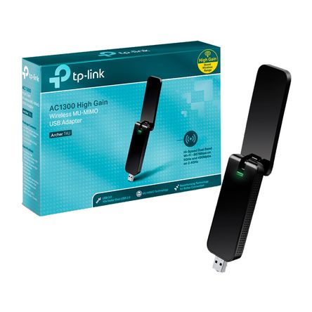 Adaptador Usb Wifi Archer T4u Tp Link 2 Bandas Ac1300 Tp-Link