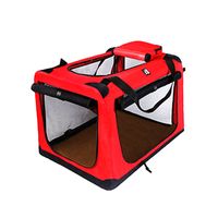 Transportador Para Perros Grandes Rojo L