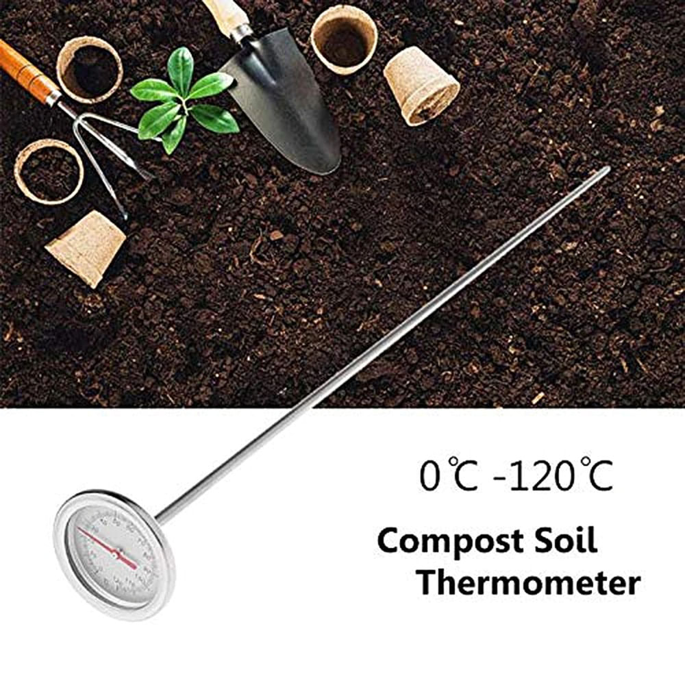Termómetro para Suelo Compost medidor probador de temperatura - Promart