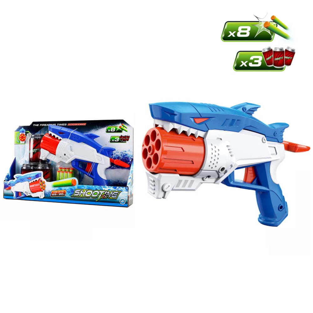 Pistola LUO QI TOY 8 Balas 66011