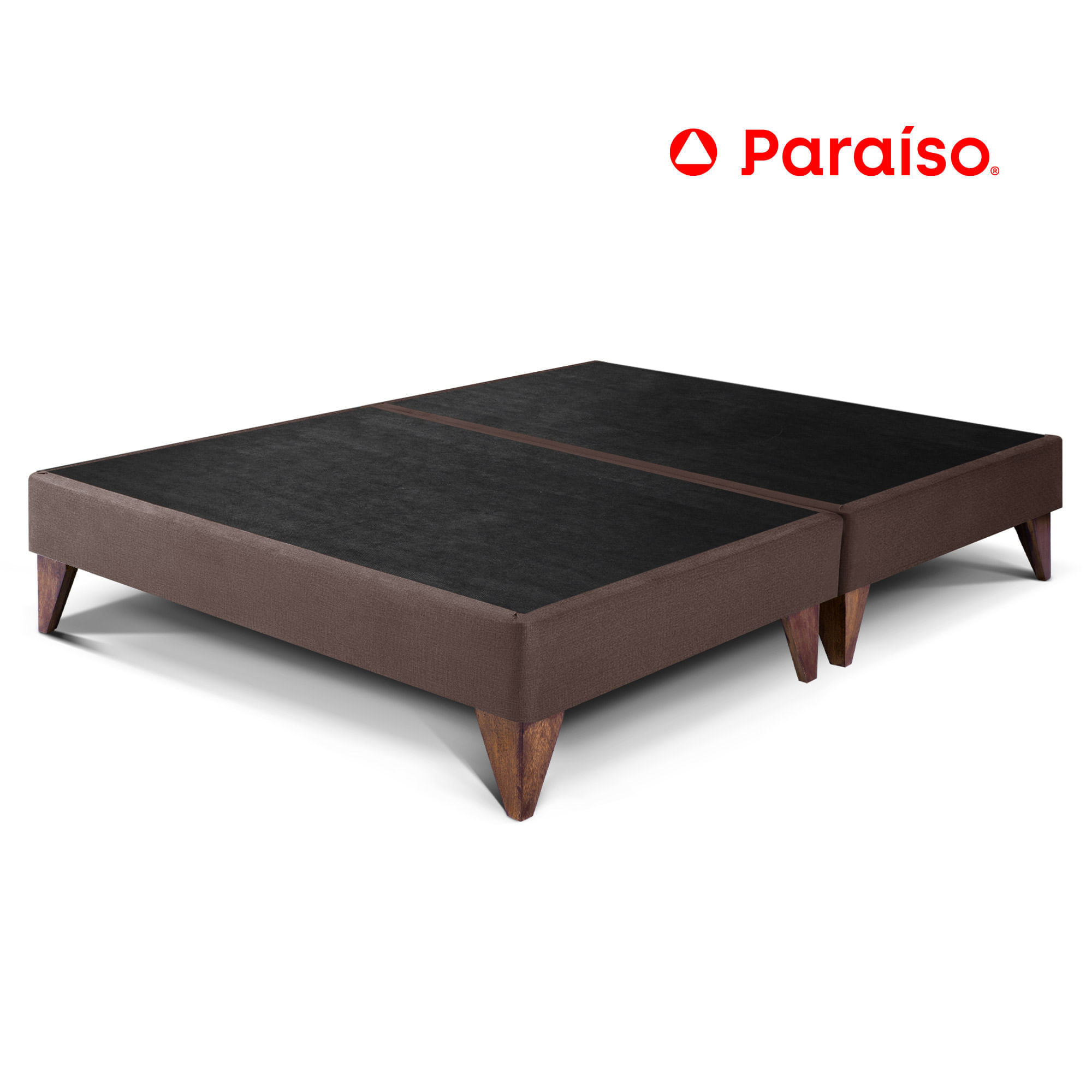 Cama Box Tarima PARAISO Euro King Chocolate