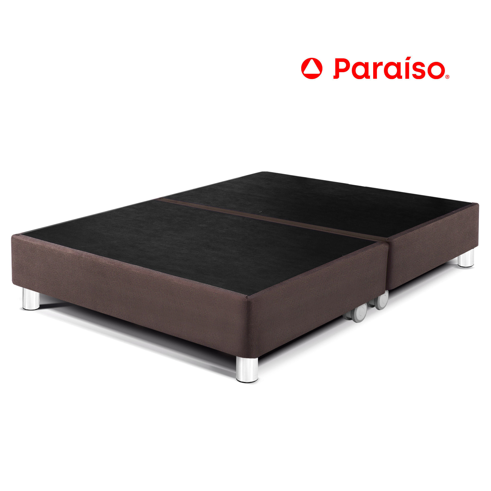 Cama Box Tarima PARAISO Premium King Chocolate