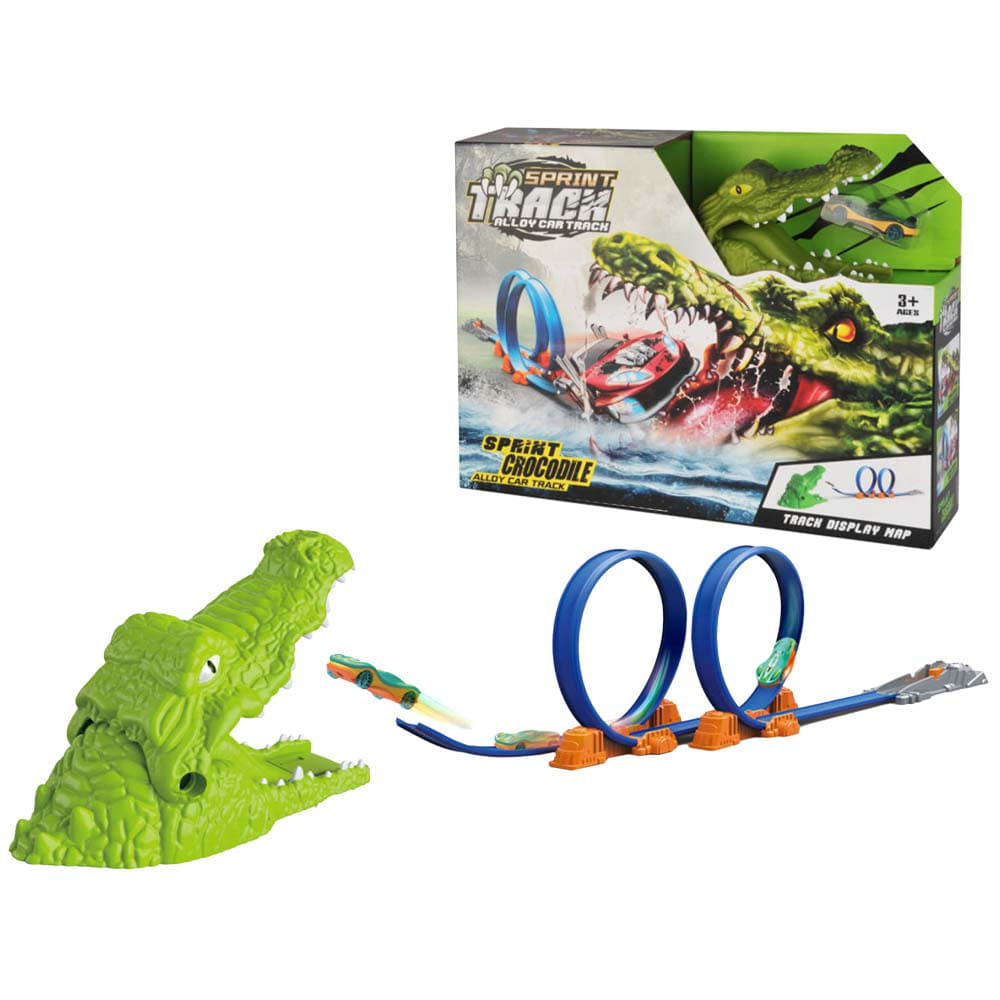 Hotwheels Cocodrilo Tunel De Lavado Lavado Hot Wheels Cocodrilo
