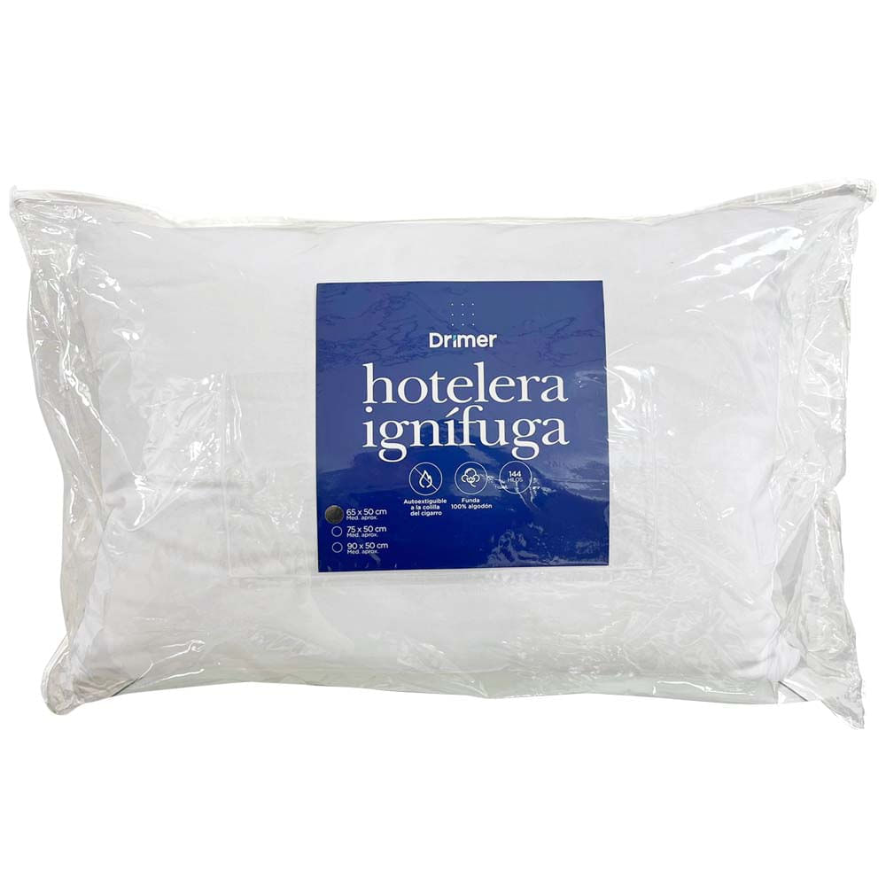 Almohada Hotelera DRIMER Ignífuga Estándar (65x50 cm)