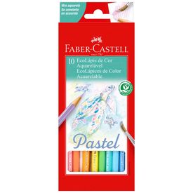 Ecolápices FABER CASTELL 24 Largos + 4 Color Pastel - Promart