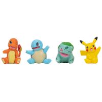 Pack Figuras de Acción POKEMON Batalla Serie A 4un