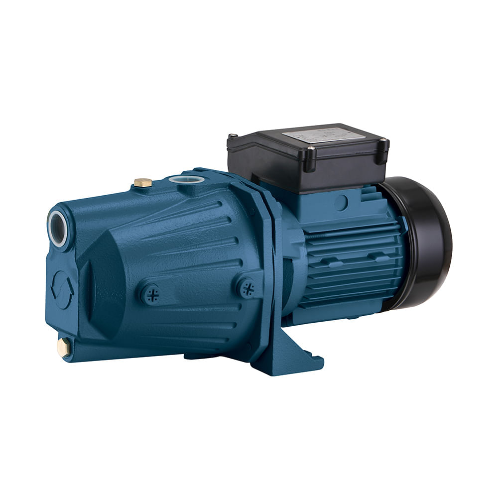 Electrobomba Centrífuga Werken Mon Jet Metal 1 HP Azul