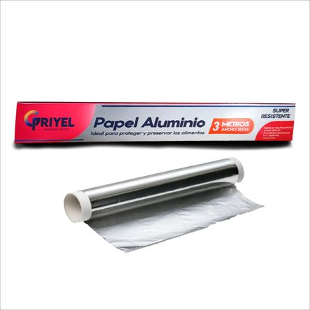 Papel Aluminio de Cocina 8 m x 30 cm - Promart