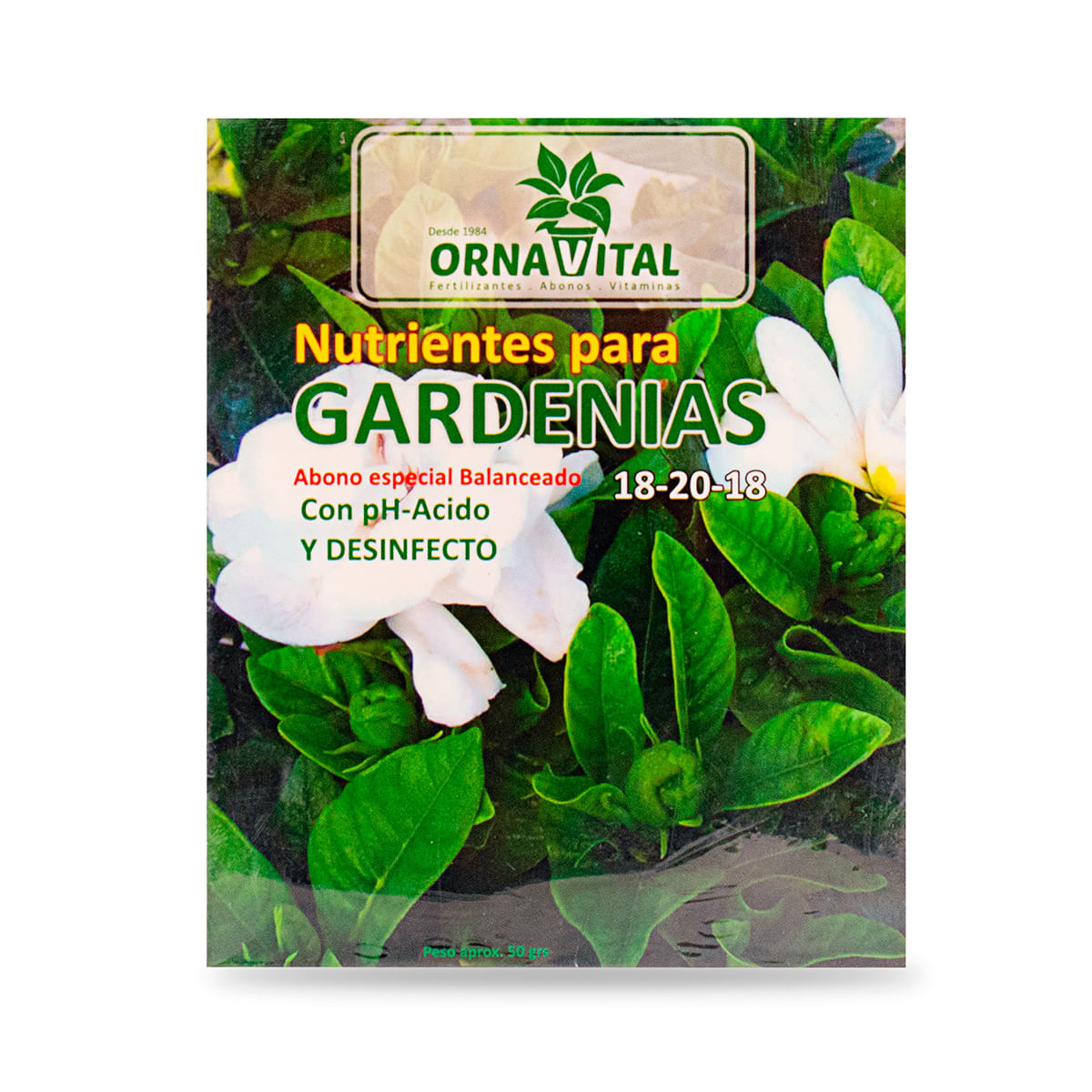 Fertilizante Ornavital  para Gardenia por 50g