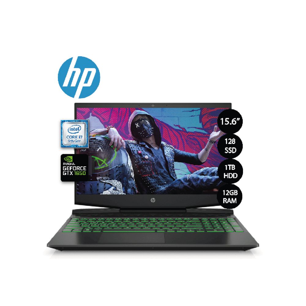 Laptop Hp Pavilion 15 Dk0006la I7 9750h 12gb 1tb 128gb Ssd Gtx