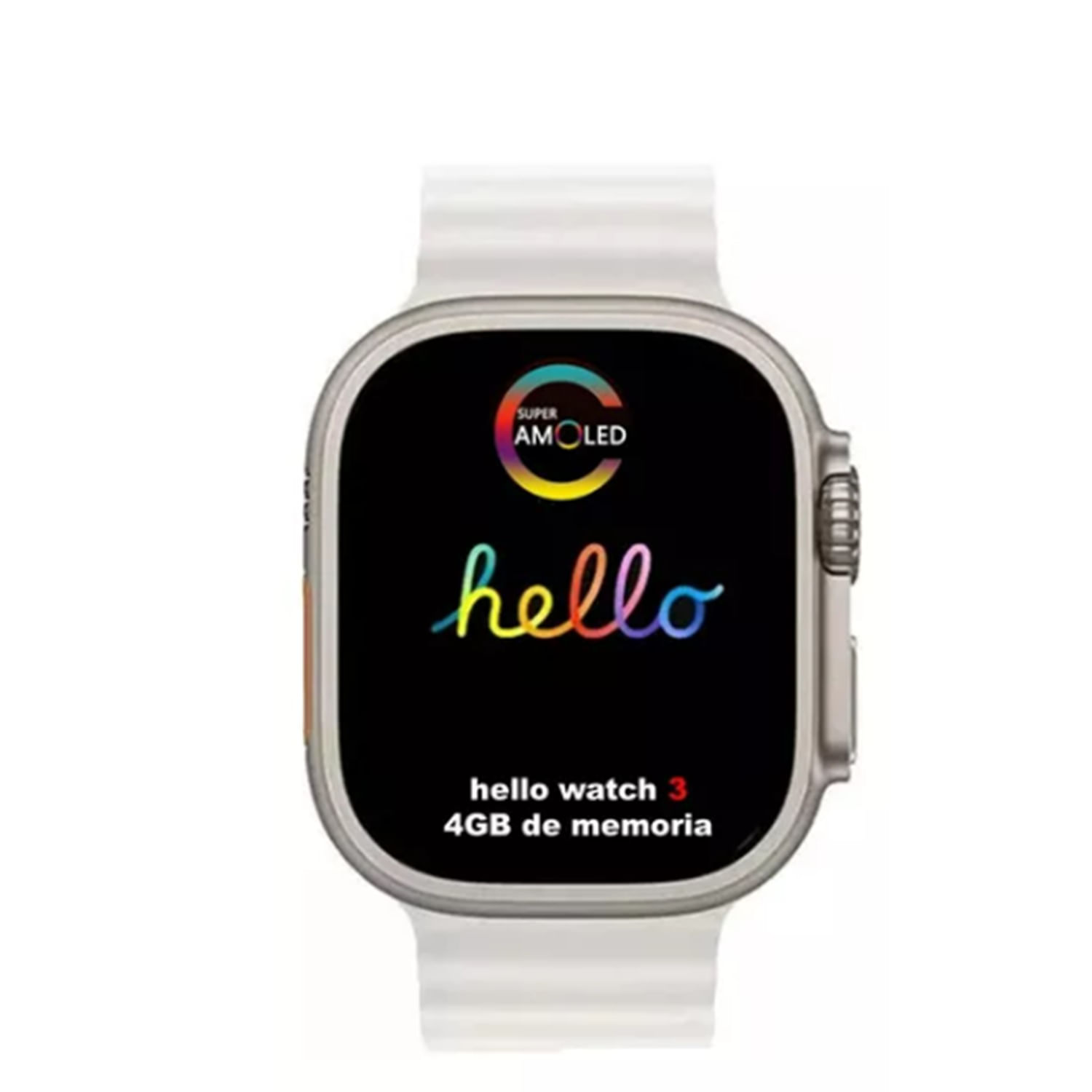 Smartwatch Hello Watch 3 Plus Ultra 4GB Color Beige I Oechsle - Oechsle