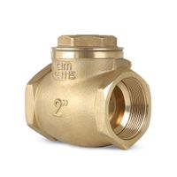 Válvula Check Swing Neoprene 250 lbs 2' Cim en Bronce NPT 250 PSI