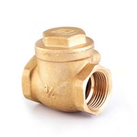 Válvula Check Swing Neoprene 250 lbs 3/4' Cim en Bronce con Rosca NPT de 250 PSI