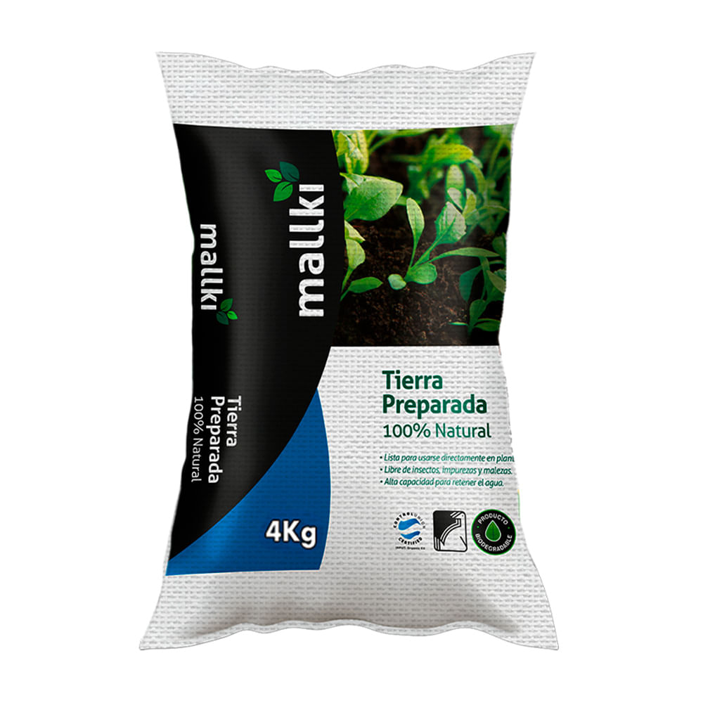 Tierra preparada San Fernando 4 kg Mallki