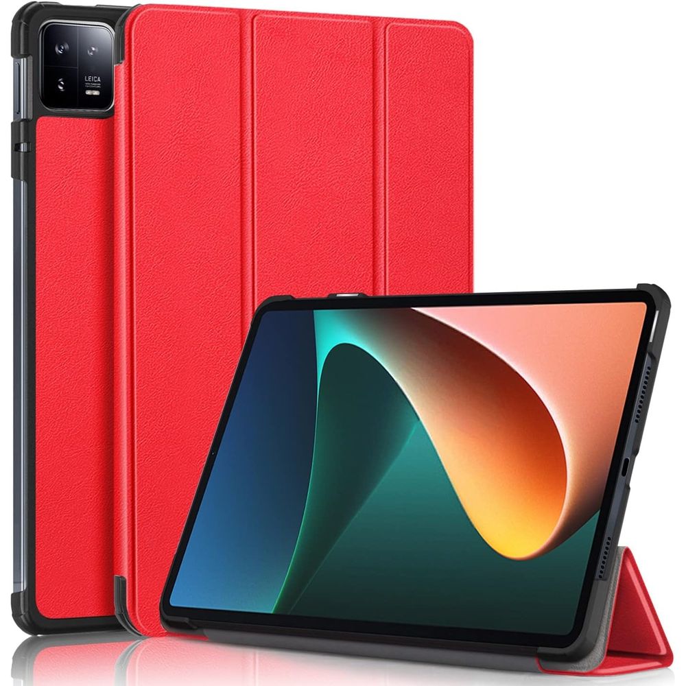 Funda Bookcover Compatible con Tablet Xiaomi Pad 6 Rojo