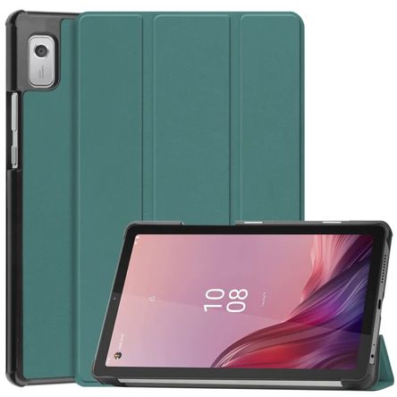 Funda Bookcover Compatible con Tablet Lenovo M9 Verde