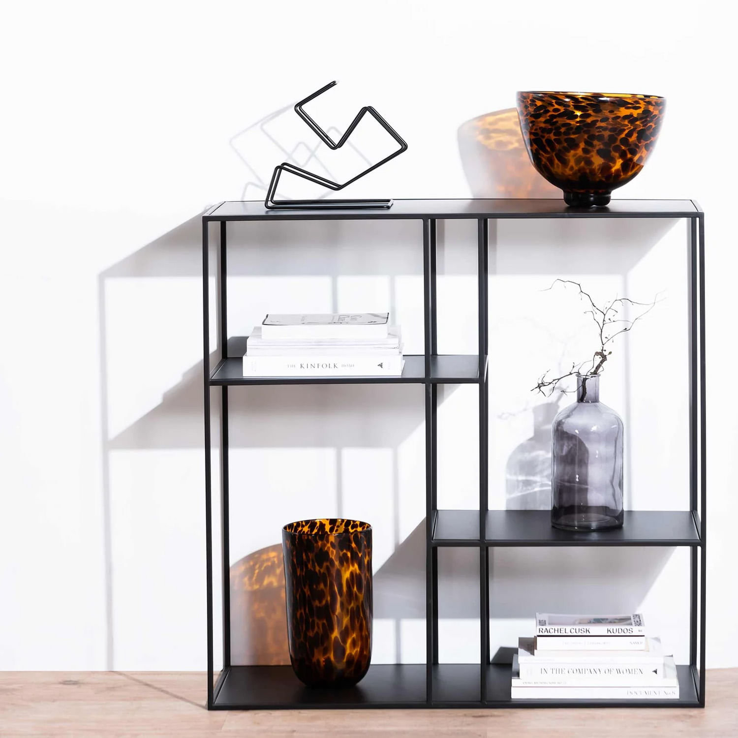 Estante Industrial Lucy Ventitas Home Negro