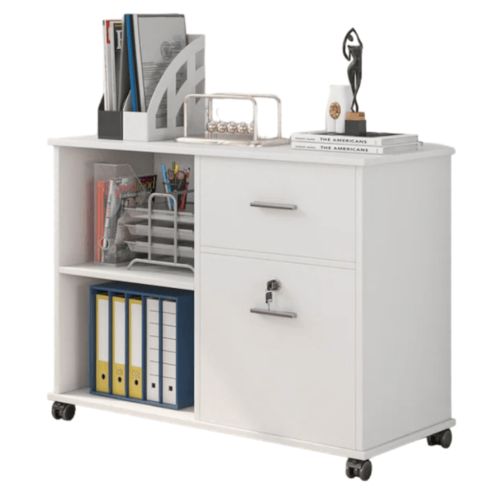Mueble Archivador  Bonno Caputo Blanco