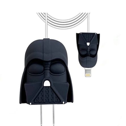 Protector de Cargador Apple 20w  - DARTH VADER