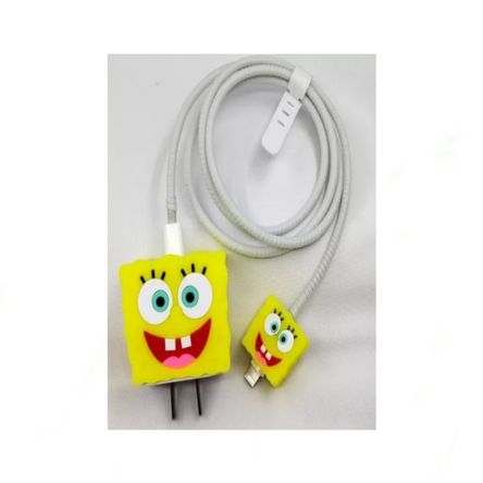 Protector de Cargador Apple 20w  - BOB ESPONJA